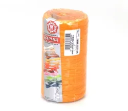 Rustic Orange Raffia Ribbon